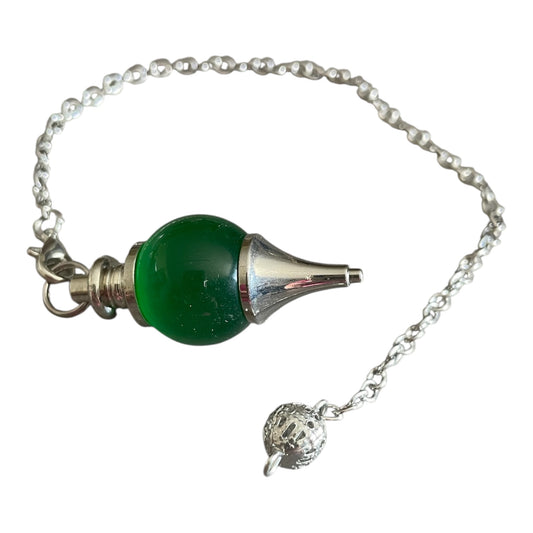 Pendule Ésotérique Vert – Équilibre